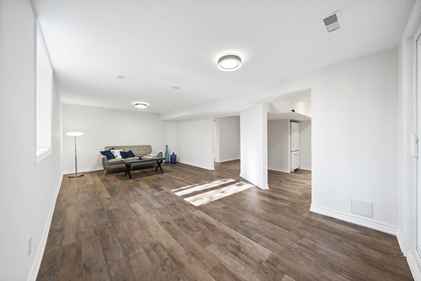 Finished basement rec room — NEVACO BUILD project